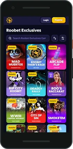 RooBet casino apk